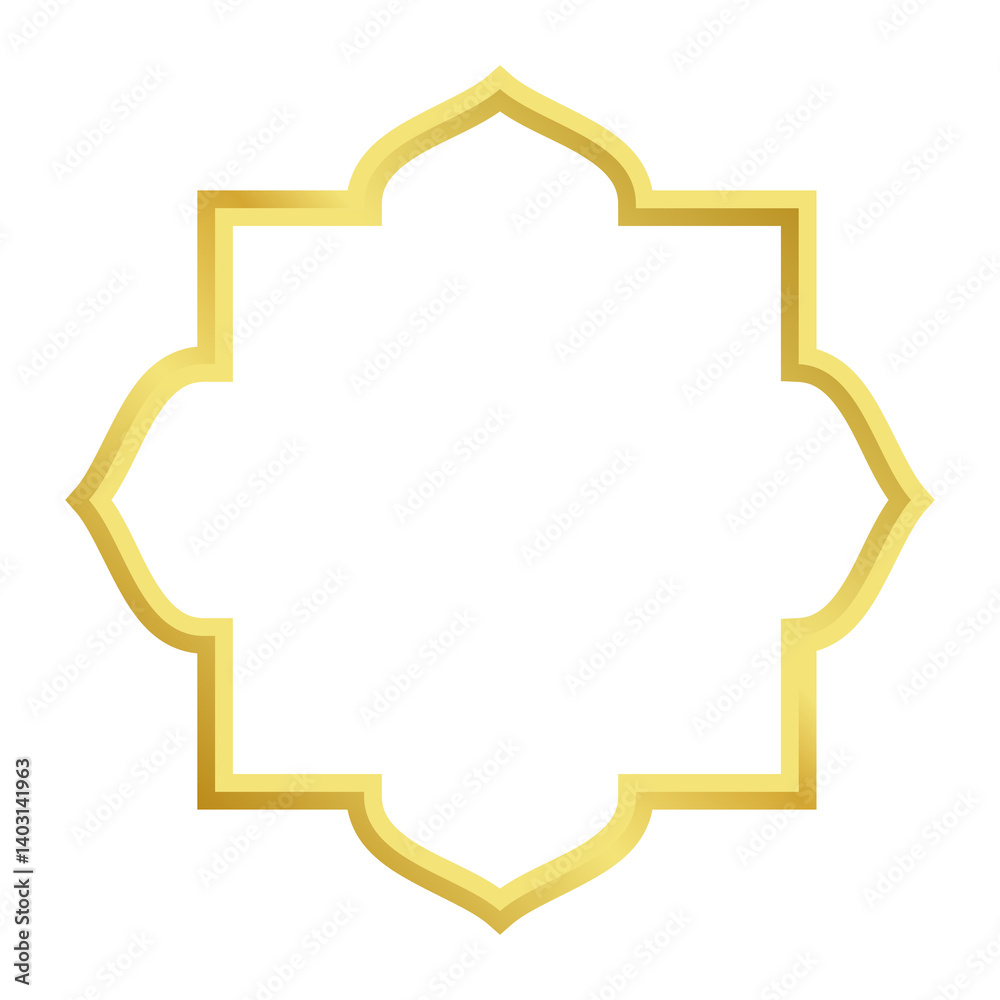 A Gold Ornament Icon Simple Vector Illustration Transparent Background A Gold Ornament Icon Simple Vector Illustration Transparent Background