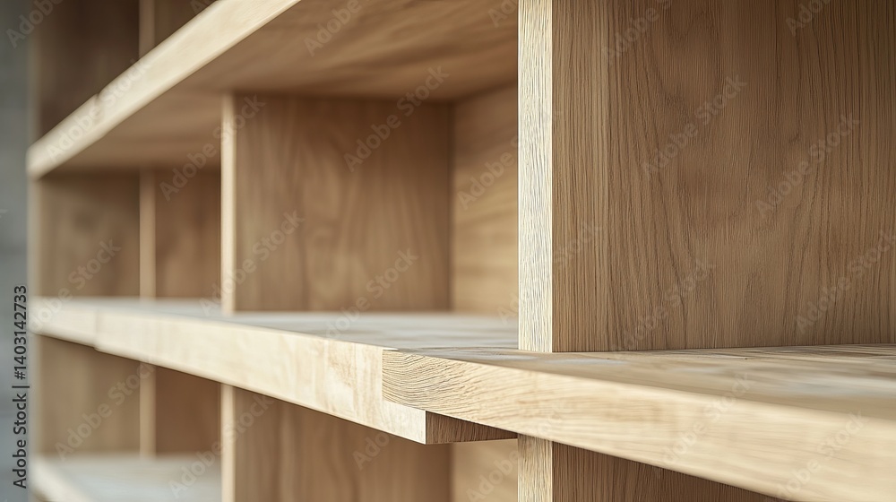 Carpenter building custom wooden shelves in workshop. Featuring design and expertise Carpenter building custom wooden shelves in workshop. Featuring design and expertise