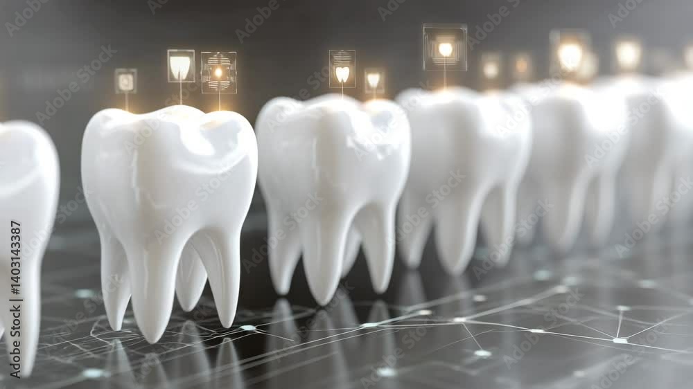 holographic technology analyze teeth protection