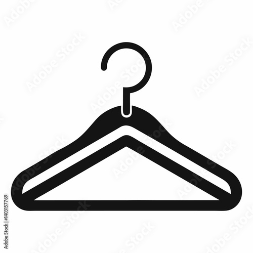 hanger isolated on white