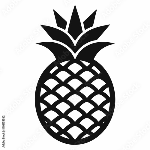 pineapple vector illustration