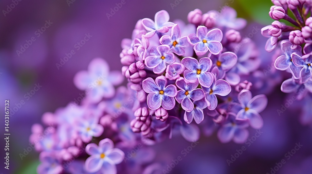 Beautiful lilac flowers blooming in spring macro photography floral background wallpaper nature purple color Beautiful lilac flowers blooming in spring macro photography floral background wallpaper nature purple color