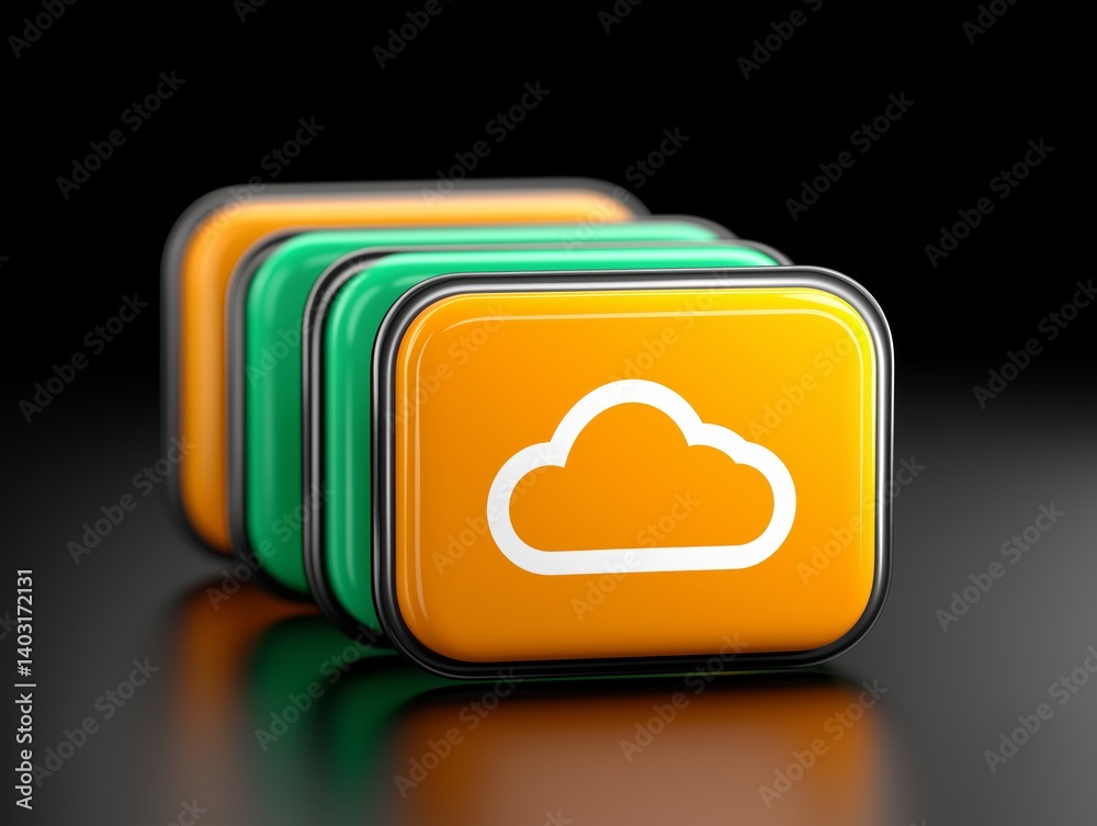 Download arrow icon on layered shapes symbolizing digital transfer and cloud access in vibrant colors with high resolution. dynamic layered design, bold download arrow icon, digital transfer Download arrow icon on layered shapes symbolizing digital transfer and cloud access in vibrant colors with high resolution. dynamic layered design, bold download arrow icon, digital transfer