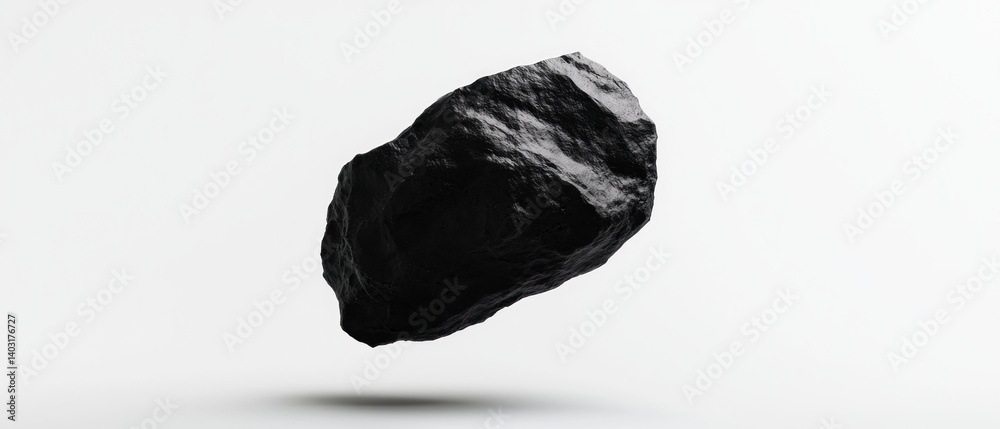 Floating Black Stone Floating Black Stone