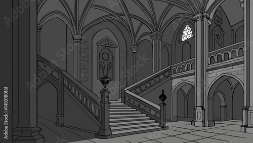 gothic church door