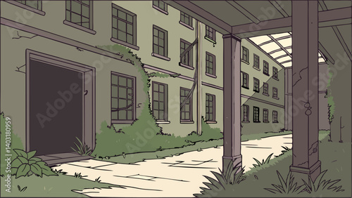 street in the city