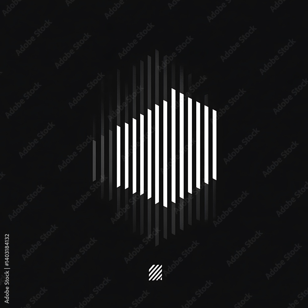 Abstract Geometric Construction Logo Abstract Geometric Construction Logo