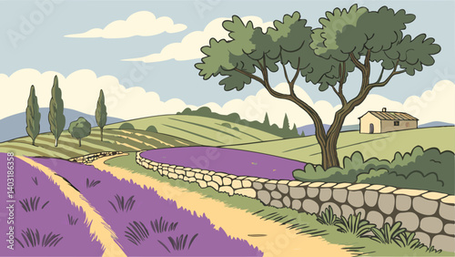 vineyard in tuscany