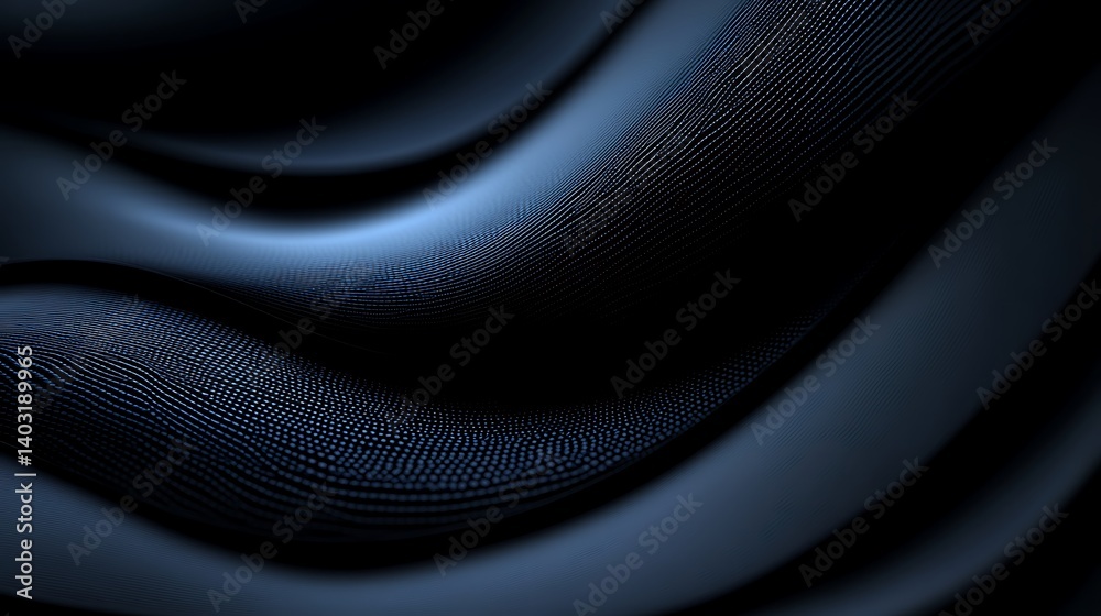 Elegant dark fluid wave background with subtle dot pattern texture Elegant dark fluid wave background with subtle dot pattern texture