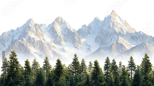Snowy Mountains, Forest Line