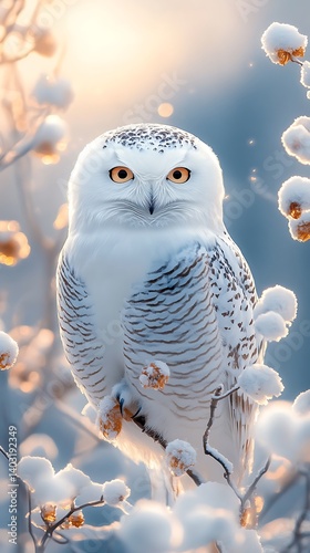 Snowy Owl in Winter