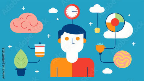 These illustrations can visually convey the concept of cognitive enhancement in engaging and stylized manners.
