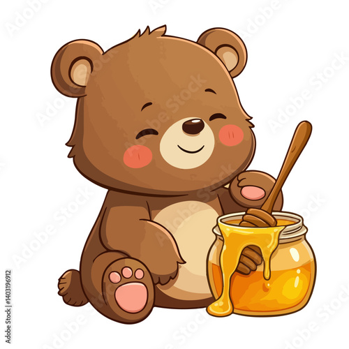animal bear vector illustration,cartoon illustration