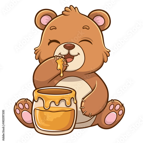 animal bear vector illustration,cartoon illustration