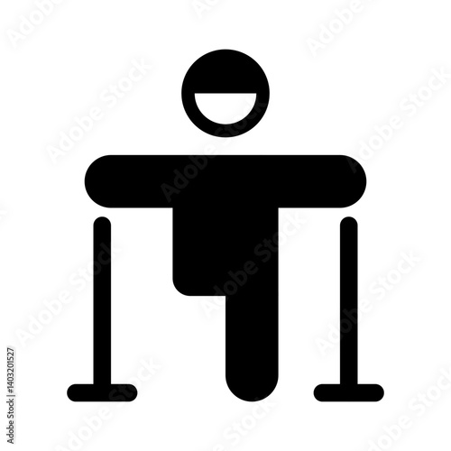 Amputation Filled Icon