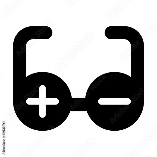 Myopia Filled Icon
