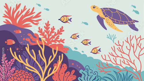 underwater world map