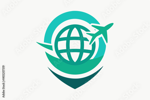 Travel  business logo air travel logo air bus  
