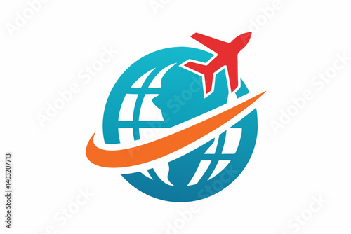 Travel  business logo air travel logo air bus  
