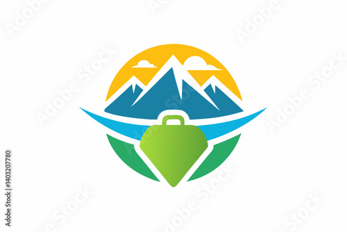 Travel  business logo air travel logo air bus  
