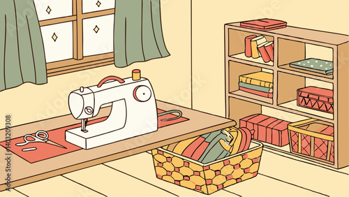 interior of a bedroom