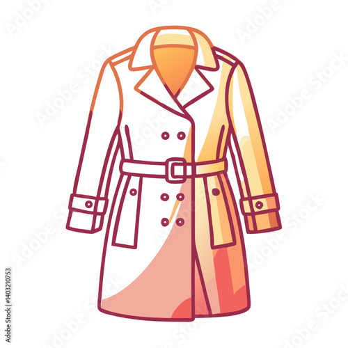 Stylish Womens Doublebreasted Trench Coat Autumn Fashion Apparel