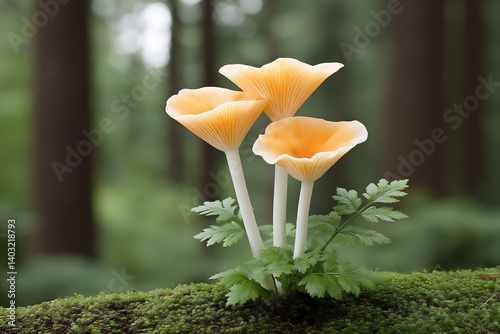 mushroom field forest