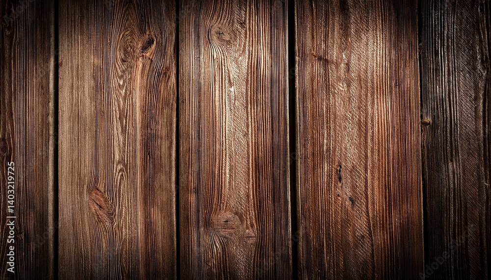 Obraz premium Rustic wood planks background with nice vignetting