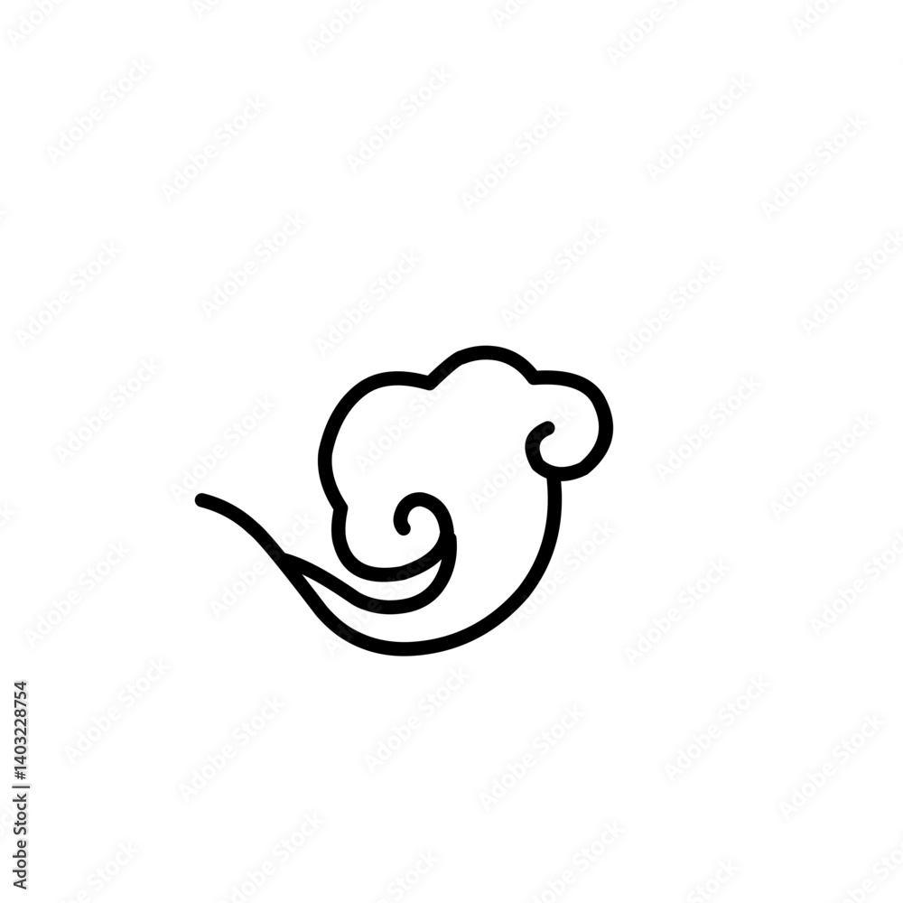 Chinese style clouds Chinese style clouds