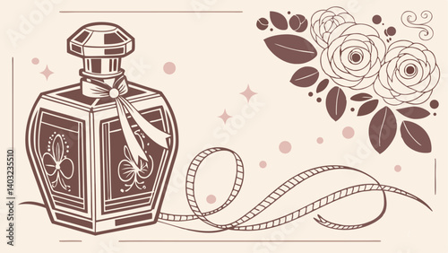 still life with a bottle of wine