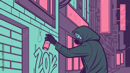 thief with a gun