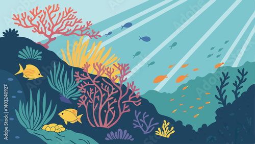 tropical fish in aquarium