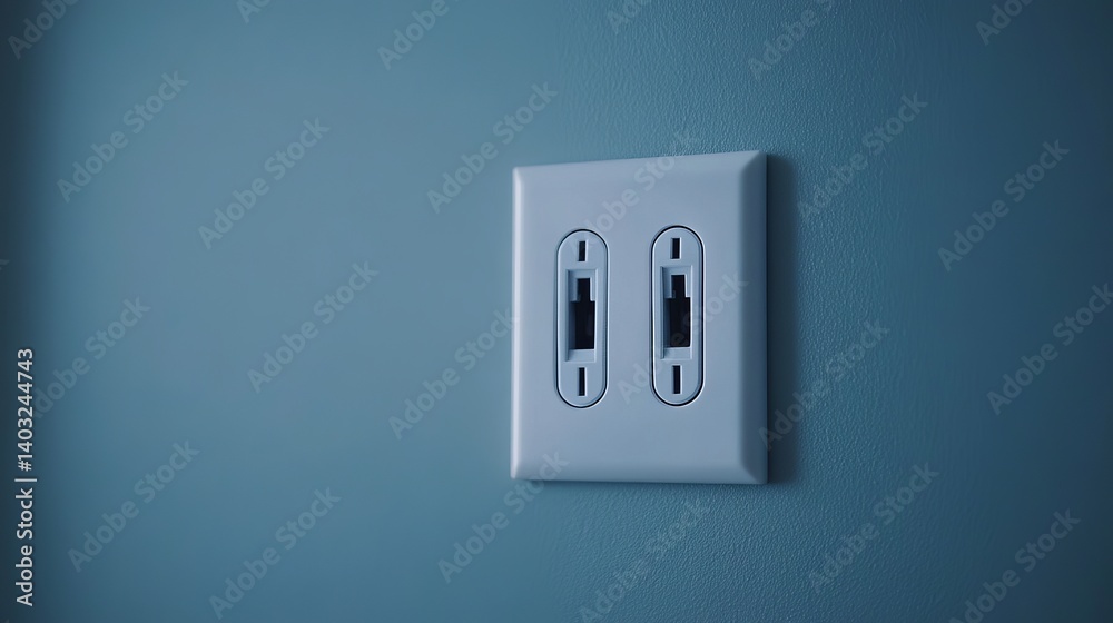 Electrician installing electrical outlets. Featuring installation and safety Electrician installing electrical outlets. Featuring installation and safety