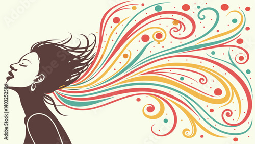 girl with long hair