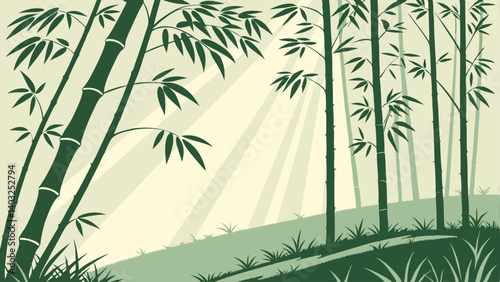 bamboo forest background
