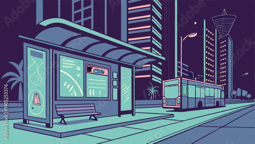 night city street