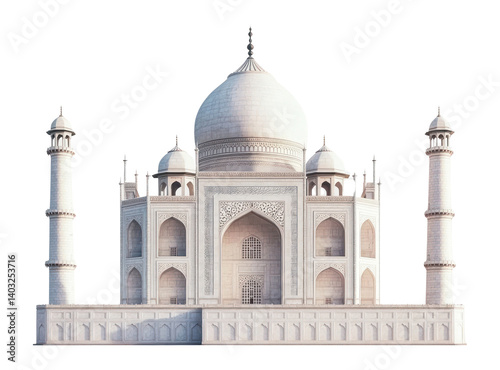 PNG Taj mahal landmark architecture mausoleum building.