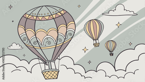 hot air balloon