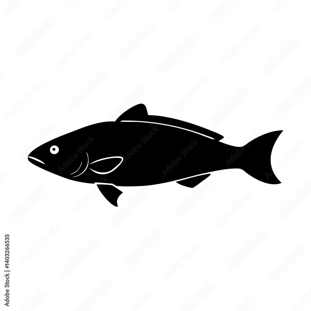 sablefish black cod icon, sablefish black cod silhouette vector illustration-simple silhouette illustration of sablefish black cod, perfect for sablefish black cod logos and icons sablefish black cod icon, sablefish black cod silhouette vector illustration-simple silhouette illustration of sablefish black cod, perfect for sablefish black cod logos and icons
