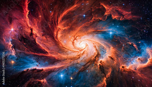 Wallpaper Mural Colorful image of a nebula. Torontodigital.ca