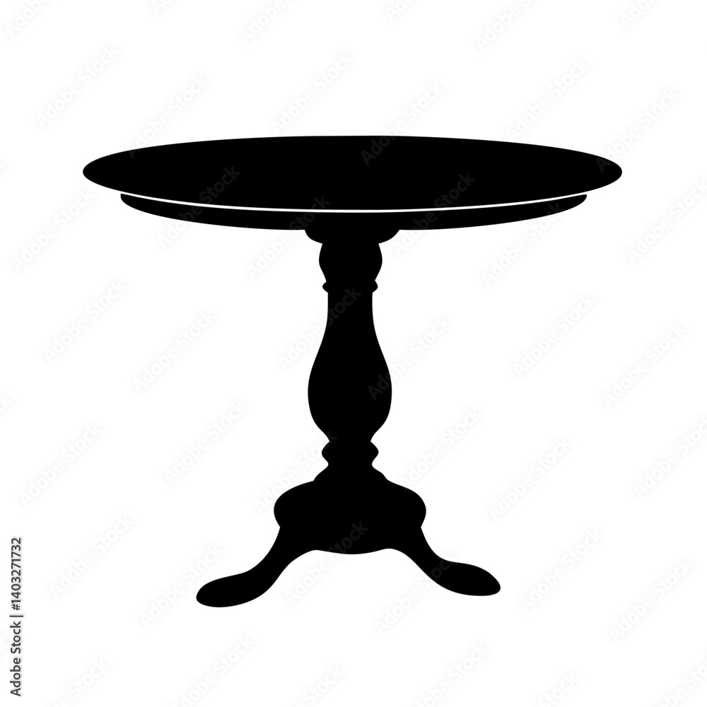 pedestal table icon, pedestal table silhouette vector illustration-simple silhouette illustration of pedestal table, perfect for pedestal table logos and icons pedestal table icon, pedestal table silhouette vector illustration-simple silhouette illustration of pedestal table, perfect for pedestal table logos and icons