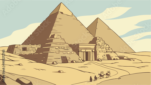 pyramids of giza