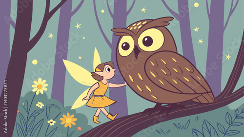 owl on a branch