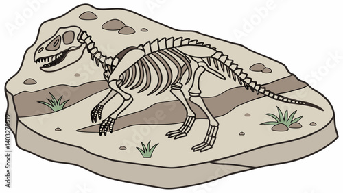 dinosaur vector illustration