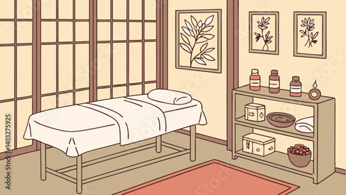 interior of a bedroom