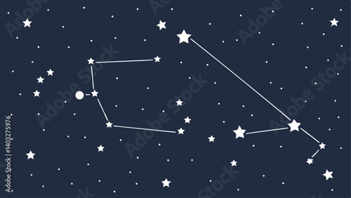 night sky with stars