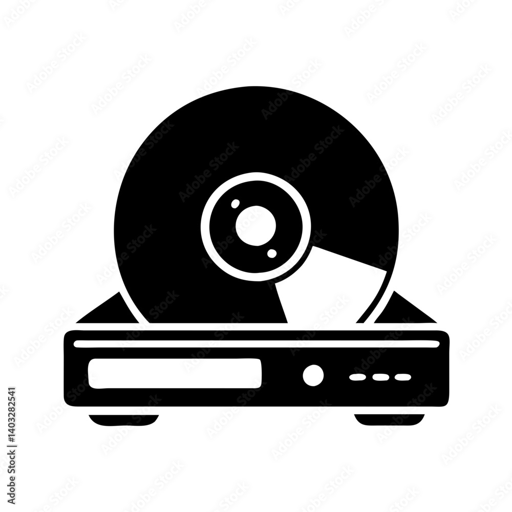 cd dvd player icon, cd dvd player silhouette vector illustration-simple silhouette illustration of cd dvd player, perfect for cd dvd player logos and icons cd dvd player icon, cd dvd player silhouette vector illustration-simple silhouette illustration of cd dvd player, perfect for cd dvd player logos and icons