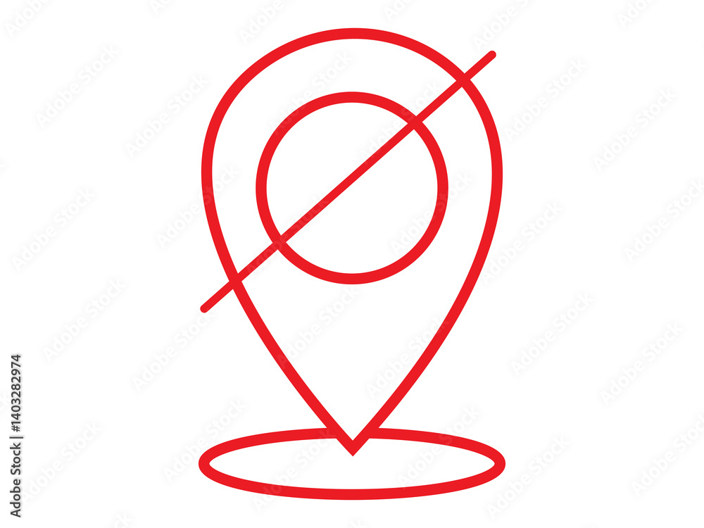 map off icon map off icon
