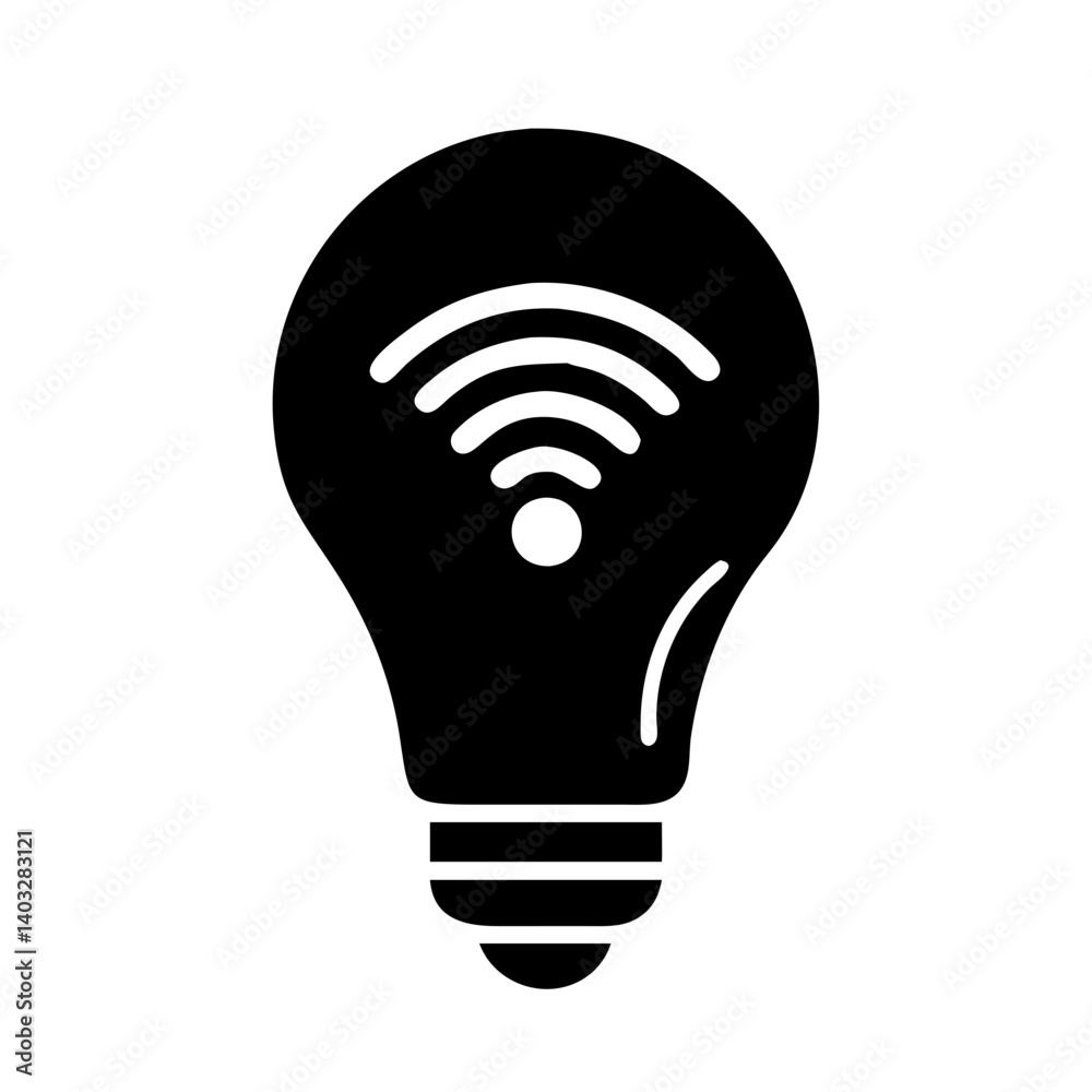 light bulb smart bulb icon, light bulb smart bulb silhouette vector illustration-simple silhouette illustration of light bulb smart bulb, perfect for light bulb smart bulb logos and icons light bulb smart bulb icon, light bulb smart bulb silhouette vector illustration-simple silhouette illustration of light bulb smart bulb, perfect for light bulb smart bulb logos and icons