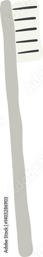 Plastic Toothbrush Illustration